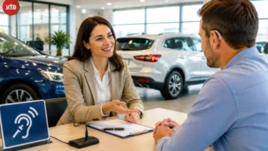 car dealership with hearing loop