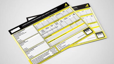 gas safety certificate example