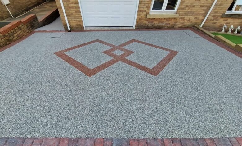 resin driveways colours